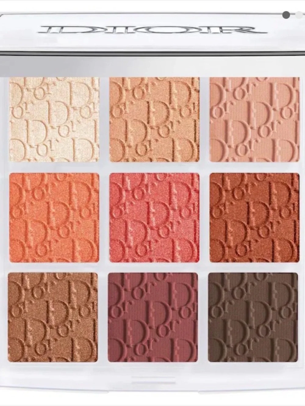 Dior Backstage Nine-Color Eyeshadow Palette — 003 Warm Essentials